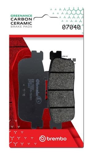 Pastillas de freno orgánicas Brembo 07040