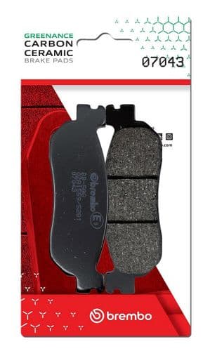 Pastillas de freno orgánicas Brembo 07043