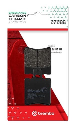 Pastillas de freno orgánicas Brembo 07086