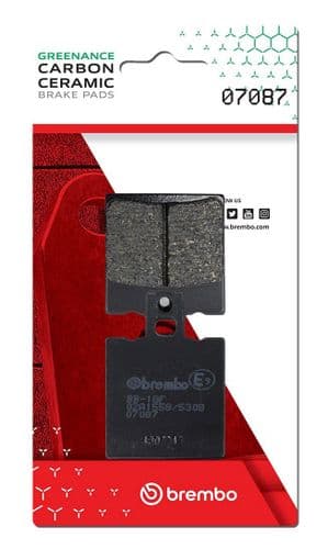 Pastillas de freno orgánicas Brembo 07087