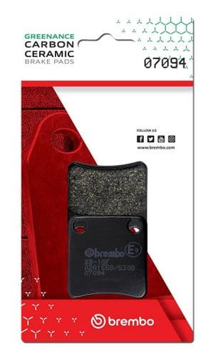 Pastillas de freno orgánicas Brembo 07094