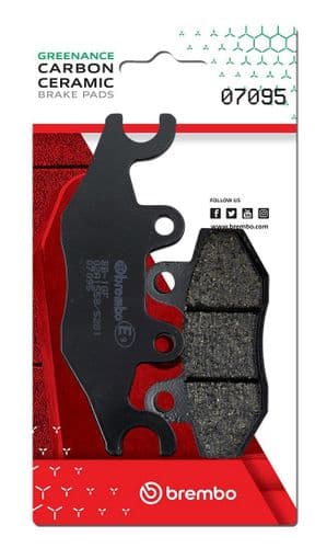 Pastillas de freno orgánicas Brembo 07095