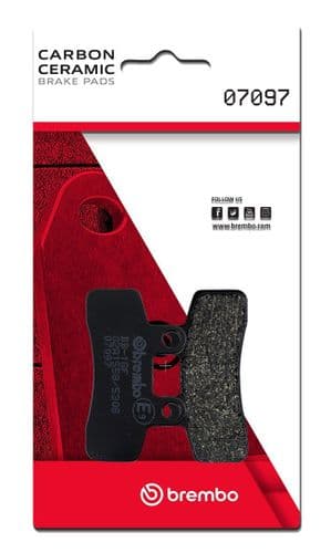 Pastillas de freno orgánicas Brembo 07097