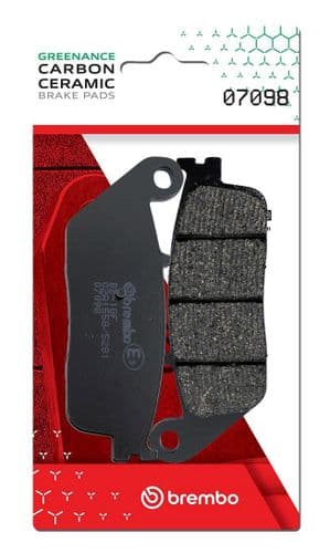 Pastillas de freno orgánicas Brembo 07098
