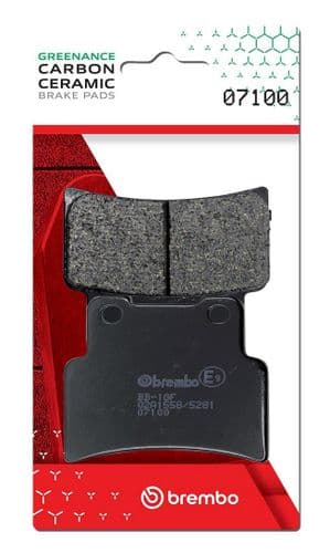 Pastillas de freno orgánicas Brembo 07100