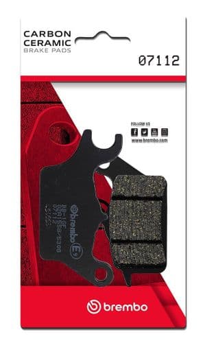 Pastillas de freno orgánicas Brembo 07112