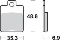 Pastillas de freno Piaggio Liberty 125/150/200 - Tienda