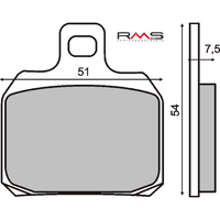 Pastillas de freno Piaggio X9 180-250-500