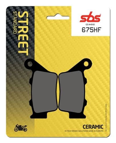 Pastillas de freno SBS compuesto cerámico BMW F650