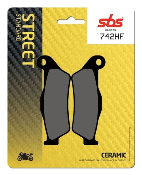 Pastillas de freno SBS compuesto cerámico BMW R 850 GS