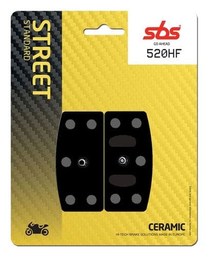 Pastillas de freno SBS compuesto cerámico BMW R60, 75, 80, 100