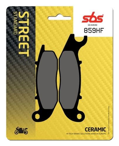 Pastillas de freno SBS compuesto cerámico Derbi Mulhacen 650