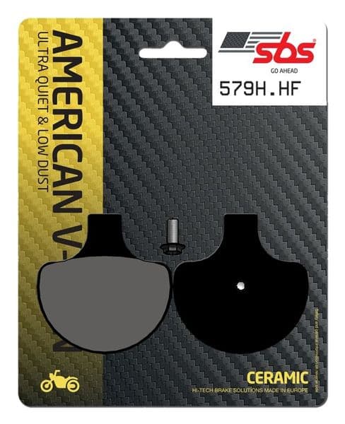 Pastillas de freno SBS compuesto cerámico Harley XLH Sportster 883