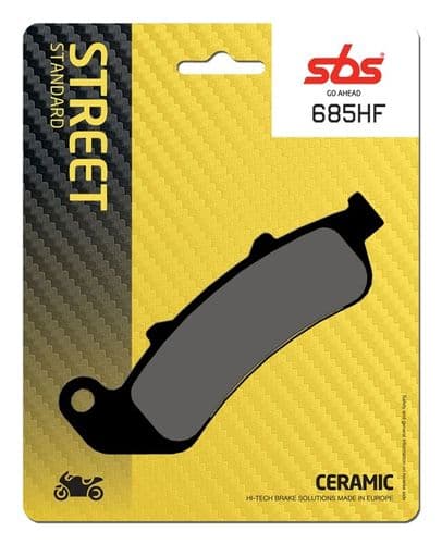 Pastillas de freno SBS compuesto cerámico Honda CBR 1000 F