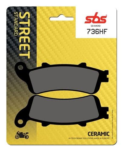 Pastillas de freno SBS compuesto cerámico Honda CBR 1100 Blackbird