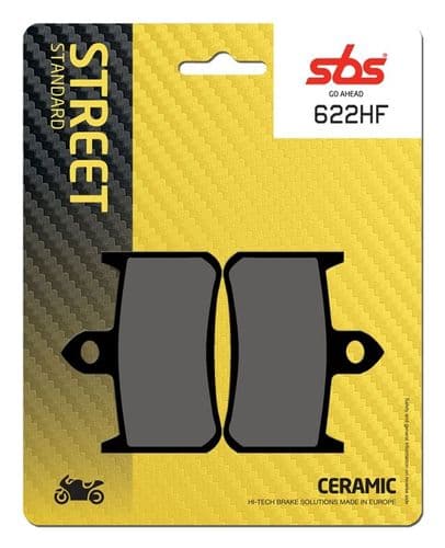 Pastillas de freno SBS compuesto cerámico HondaVFR 750 R (RC 30)