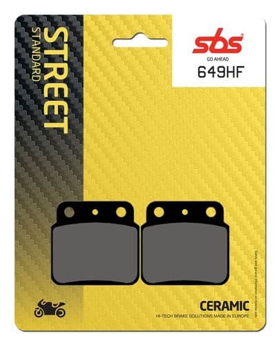 Pastillas de freno SBS compuesto cerámico Kawasaki KFX 400