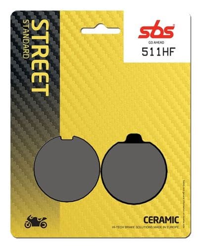 Pastillas de freno SBS compuesto cerámico Suzuki GS 400