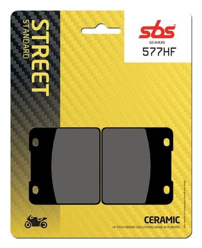 Pastillas de freno SBS compuesto cerámico Suzuki GSXR 750, 1100