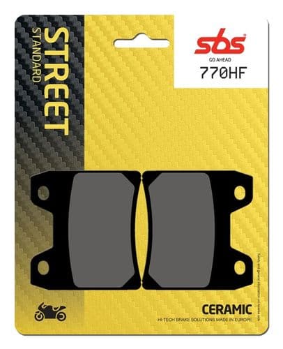 Pastillas de freno SBS compuesto cerámico Yamaha FZS 1000 Fazer