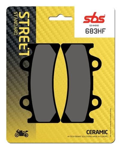 Pastillas de freno SBS compuesto cerámico Yamaha YFZ 750 R