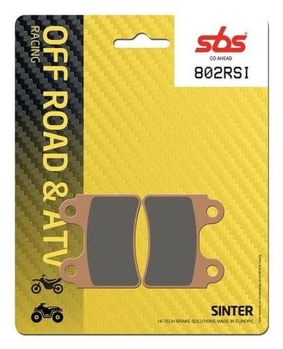 Pastillas de freno SBS P802-RSI