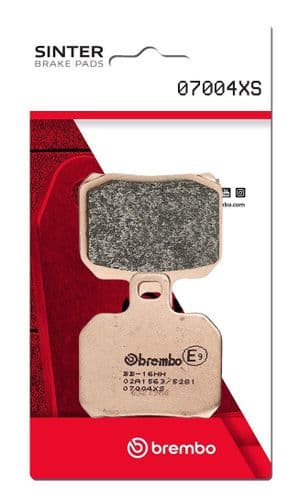 Pastillas de freno sinterizadas Brembo 07004XS