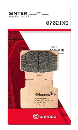 Pastillas de freno sinterizadas Brembo 07021XS