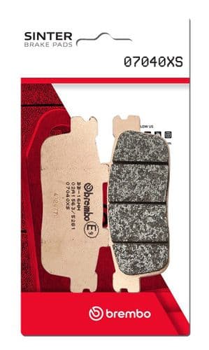 Pastillas de freno sinterizadas Brembo 07040XS