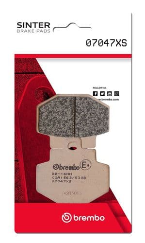 Pastillas de freno sinterizadas Brembo 07047XS