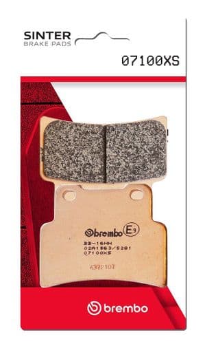 Pastillas de freno sinterizadas Brembo 07100XS