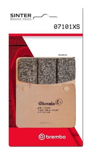 Pastillas de freno sinterizadas Brembo 07101XS