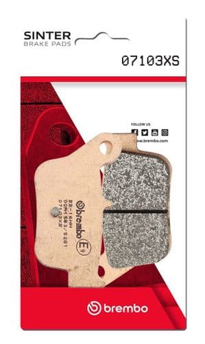 Pastillas de freno sinterizadas Brembo 07103XS