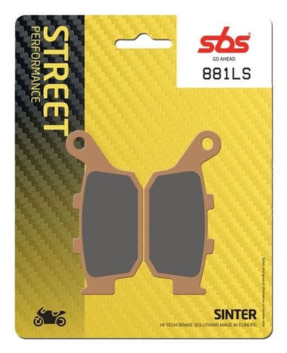Pastillas de freno traseras Honda - Suzuki SFV 650 Gladius