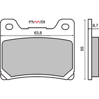 Pastillas de freno Yamaha FZR 600 1000, TDM 850, XJR 1300