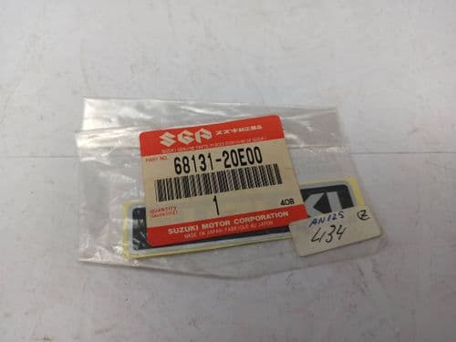 Pegatina Frontal Central Suzuki An 125 1995 - 2000