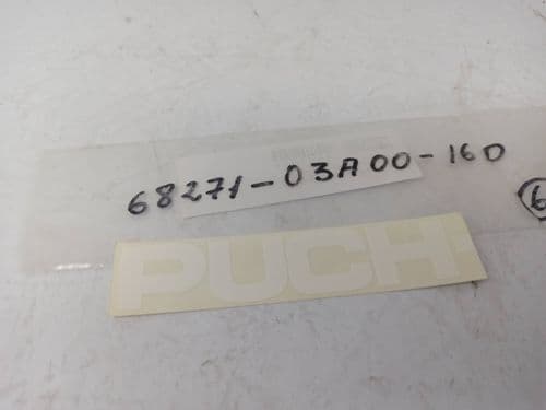 Pegatina Marca Suzuki Lido 50