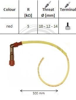 Pipa de Bujía NGK XY11