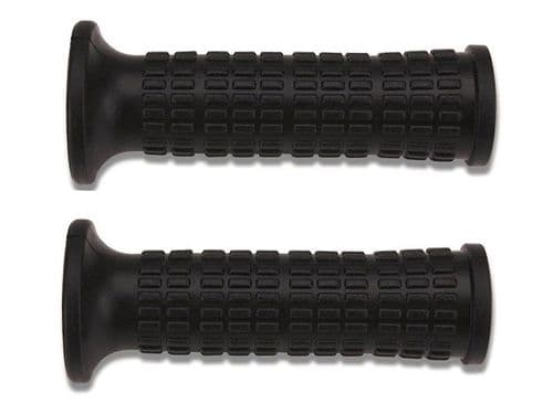 Puños Domino Scooter Negros Cerrados Piaggio Ø22mm