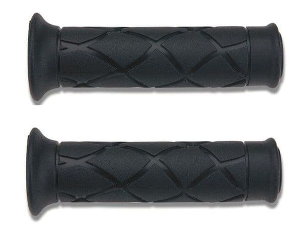 Puños Domino Scooter PVC Negros abiertos