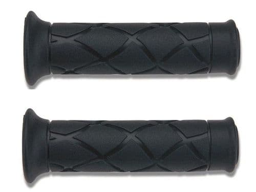 Puños Domino Scooter PVC Negros abiertos