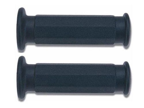 Puños Scooter Style Piaggio Negros cerrados