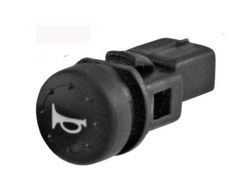 Pulsador claxon Piaggio Redondo negro
