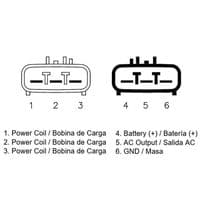 Regulador corriente Polaris Sportsman 400 500 600 700 - Ranger
