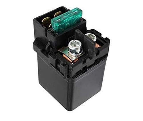 Relé de Arranque 12V 150A Honda Kawasaki Suzuki Yamaha (Negro)