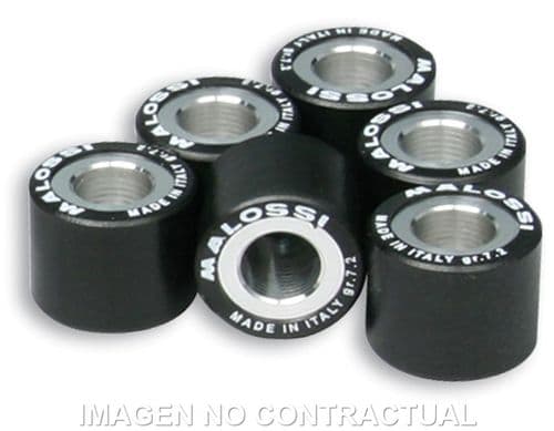 Rodillos variador Malossi 19x15,5 12gr.