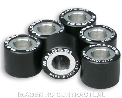 Rodillos variador Malossi 19x17 8,7gr.