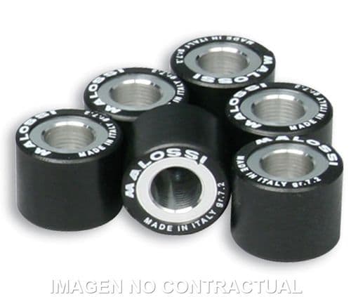 Rodillos variador Malossi 20 x14,6 10,5 gr.