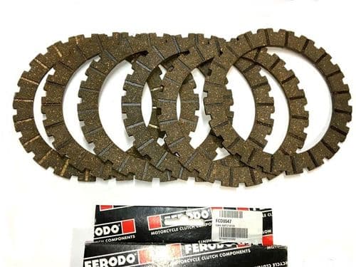 Set 6 Discos embrague Moto Morini 350 400 500 501