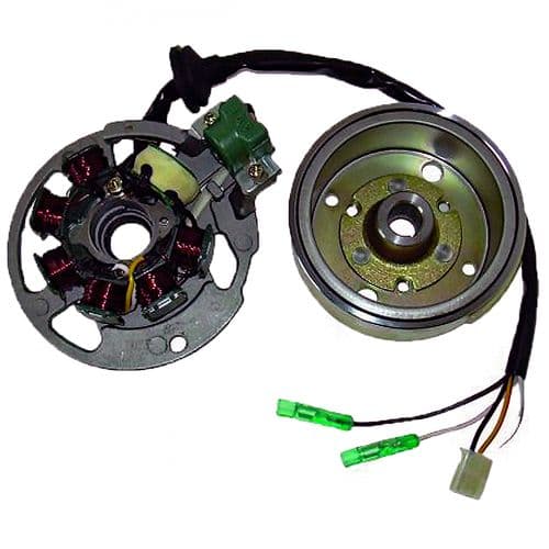 Stator corriente - Volante magnético Yamaha Aerox, Jog - Aprilia 50 2T scooter